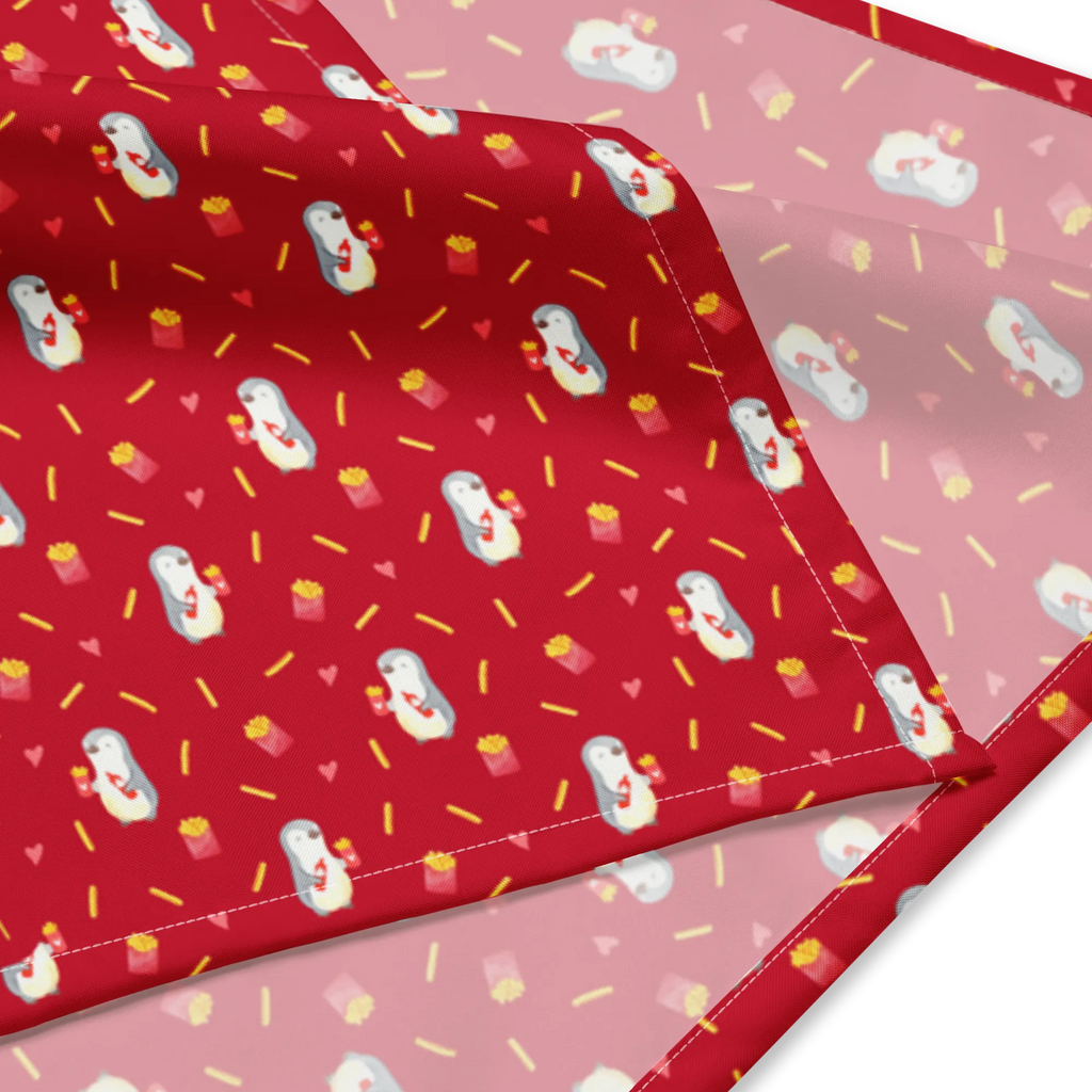 Bandana Pinguin Pommes Muster Halstuch, Design Bandana, Kopftuch, Bandana kaufen, Sport Bandana, Bandana Tuch, Multifunktionstuch, Sportbandana, Bandana, Liebe, Partner, Freund, Freundin, Ehemann, Ehefrau, Heiraten, Verlobung, Heiratsantrag, Liebesgeschenk, Jahrestag, Hocheitstag, Mitbringsel, Geschenk für Frauen, Liebesbeweis, Geschenk für Partner, für Ehemann, Geschenk für Freundin, für Männer, Hochzeitstag, Valentinstag