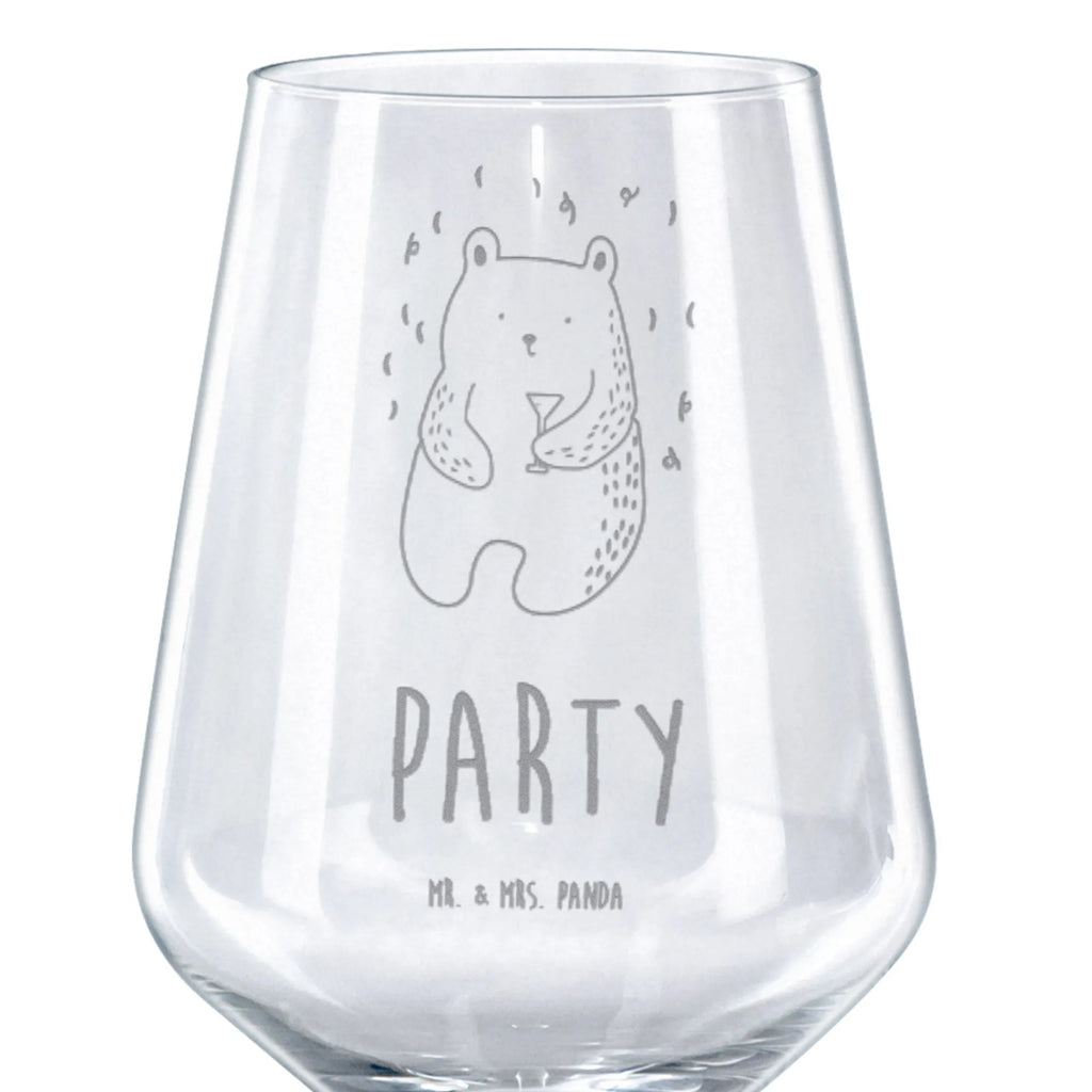 Kieliszek do czerwonego wina Niedźwiedź Impreza Niedźwiedź, Miś, Pluszowy miś