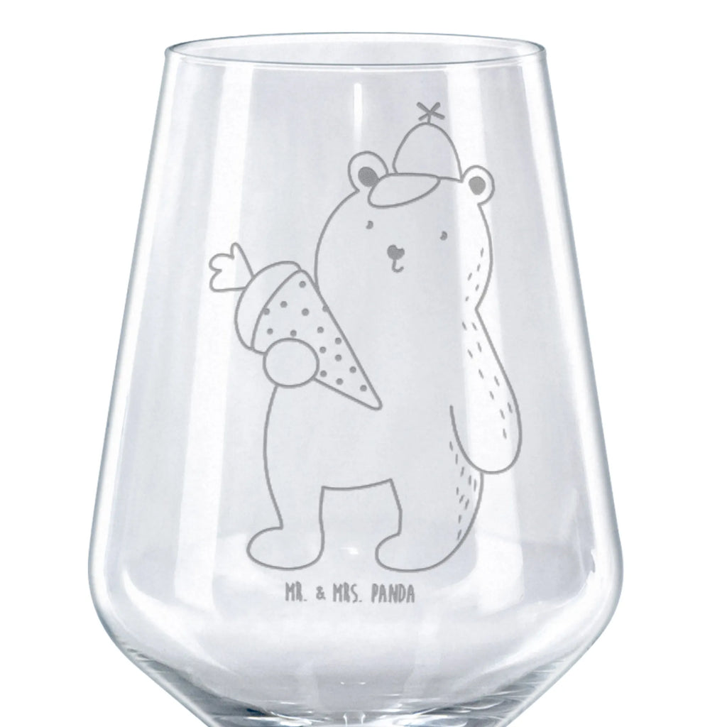 Red Wine Glass bear School cone bear, teddy, teddy bear, cuddly toy, School gift, Starting school, Bear motif, Primary school, School enrolment gift, School bag, First day of school gift