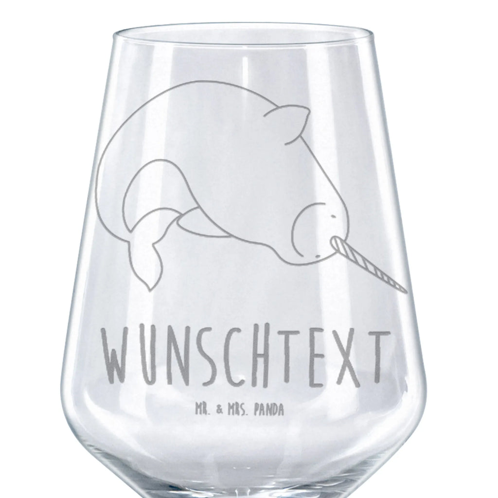 Personalized Red Wine Glass Narwhal Seafood, aquatic animals, ocean, sea, fish, shells, corals, reef, whale, narwhal, sea urchin, lobster, platypus, turtle, manatee, crocodile, orca, shrimp, gifts for seafood lovers, water world, underwater animals, underwater world, vacation, deep sea, seafood fans, gift ideas, seafood decoration, seafood posters, cleaning, housewife, bachelorette, Narwhal, nursery, cleaning up
