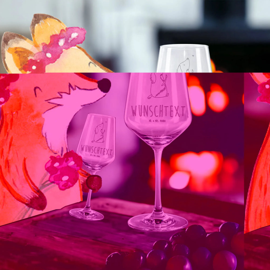 Personalizowany kieliszek do czerwonego wina Pies miłość Pies, motyw psa, zwierzę domowe, rasa psa, miłośnik zwierząt, właściciel psa, powiedzenia