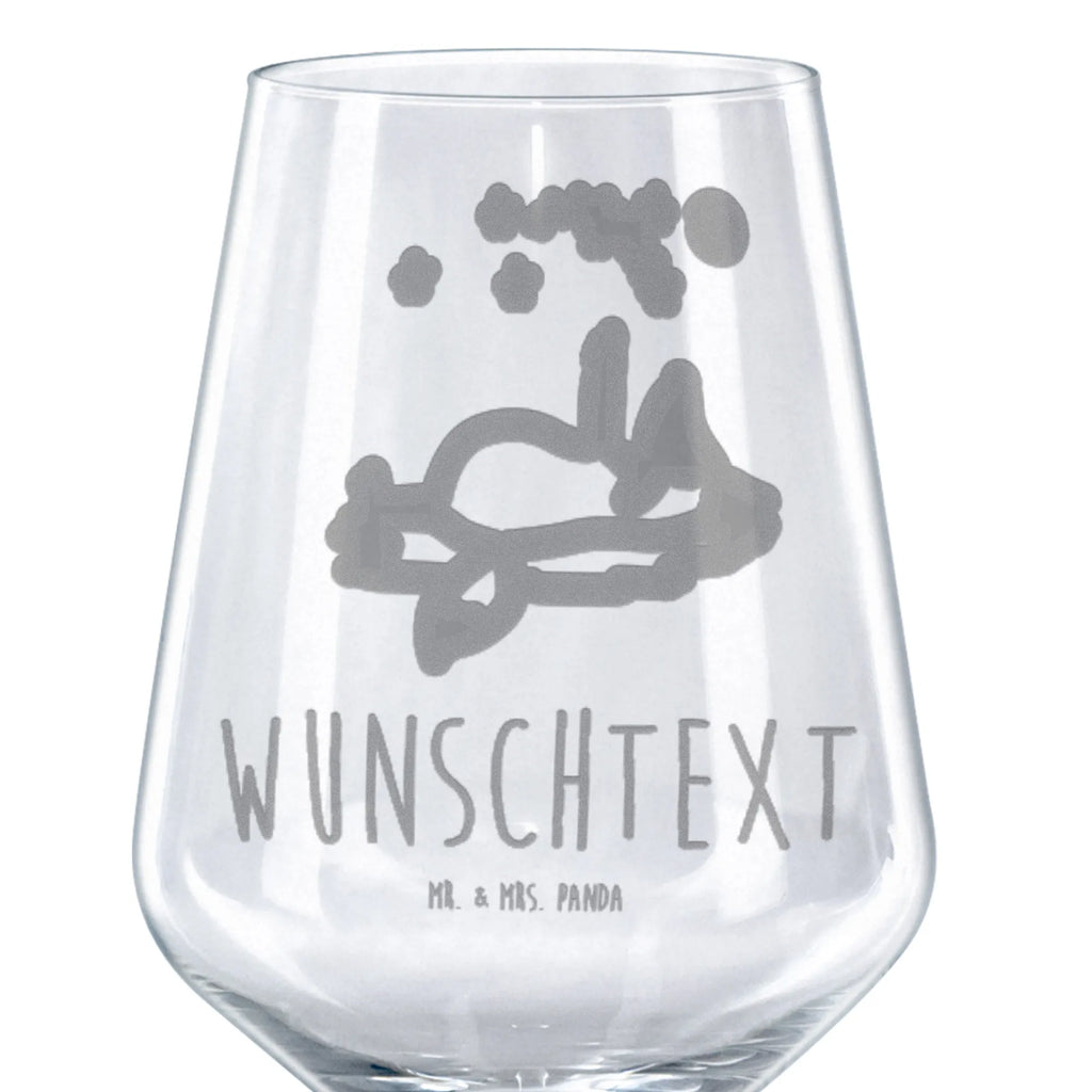 Personalized Red Wine Glass Fox Stars fox, foxes, forest wildlife, clever as a fox, animal lover, Always Look on the Bright Side of Life, words of consolation, Saying beautiful, Romance, Saying positive, Fox