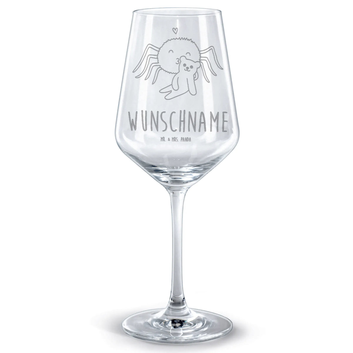 Personalized Red Wine Glass Spider Agathe Teddy Spider Agathe, Spider, Agathe, Videos, Merchandise