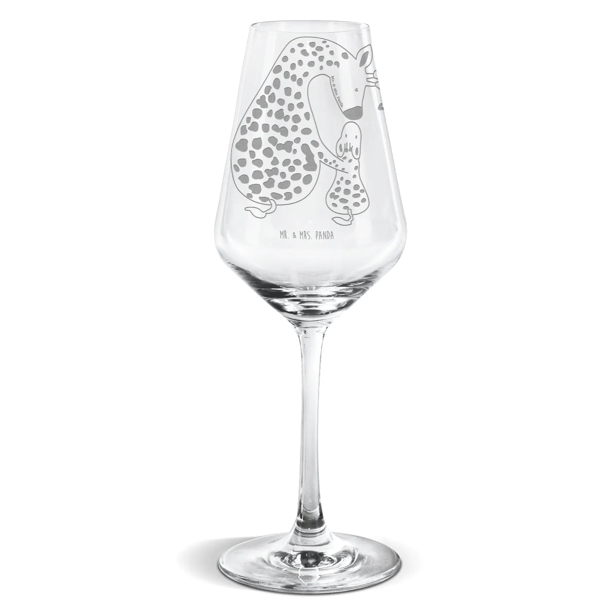 White Wine Glass giraffe child Africa, mother, daughter, child, mum, favourite person, son
