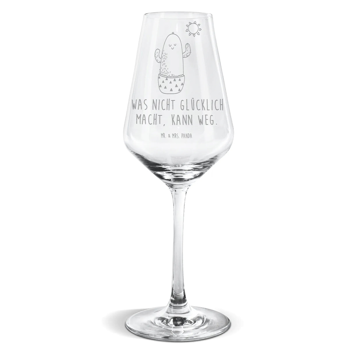 Weißwein Glas Kaktus Sonne Weißweinkelch, Weißwein Kelch, Weißwein Glas, Weinglas Für Weißwein, wein glas, Mr. & Mrs. Panda Weinglas, Weinglas, Panda Weinglas, Kakteen, Kaktus, Neustart, Scheidung, Ehebruch, Trennung, Sonnenschein, Freundin, Sonne, Liebeskummer Geschenk, glücklich, Geschenkidee, Motivation, Liebe Kaktusliebe, Liebeskummer, Glück