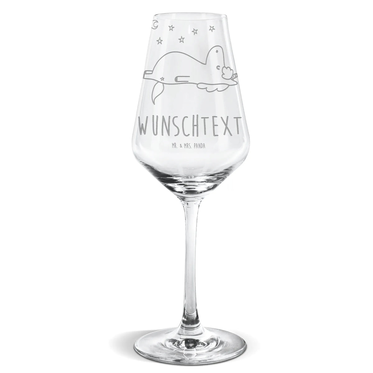 Personalized White Wine Glass unicorn starry sky unicorn, unicorns, heaven, Unicorns, girlfriend gift, crazy, stars, girlfriend present, funny, Unicorn