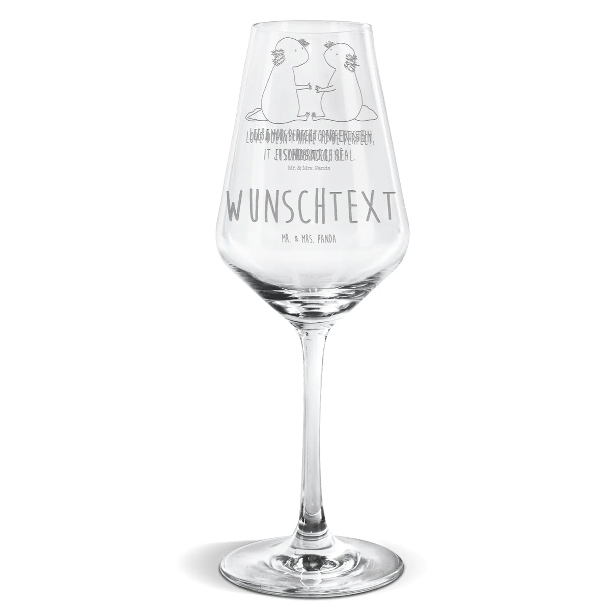 Personalisiertes Weißwein Glas Axolotl Liebe Individuelles Weinglas, Weißweinglas Mit Namen, Weinglas mit Text, Glas personalisiert, Personalisiertes Weißweinglas, Personalisiertes Trinkglas, personalisiertes Glas, Weißweinglas mit Gravur, Weinglas Mit Gravur, Weißweinglas personalisiert, graviertes Weinglas, Glas Mit Gravur, Weinglas Gravur, Weinglas personalisiert, Weinglas mit Namen, Personalisiertes Weinglas, Axolotl, Molch, Liebesbeweis, Jahrestag, Liebe, Lurche, Freund, Valentinstag, Axolot, Verlobter, Lurch, Große Liebe, Schwanzlurch, Ehemann
