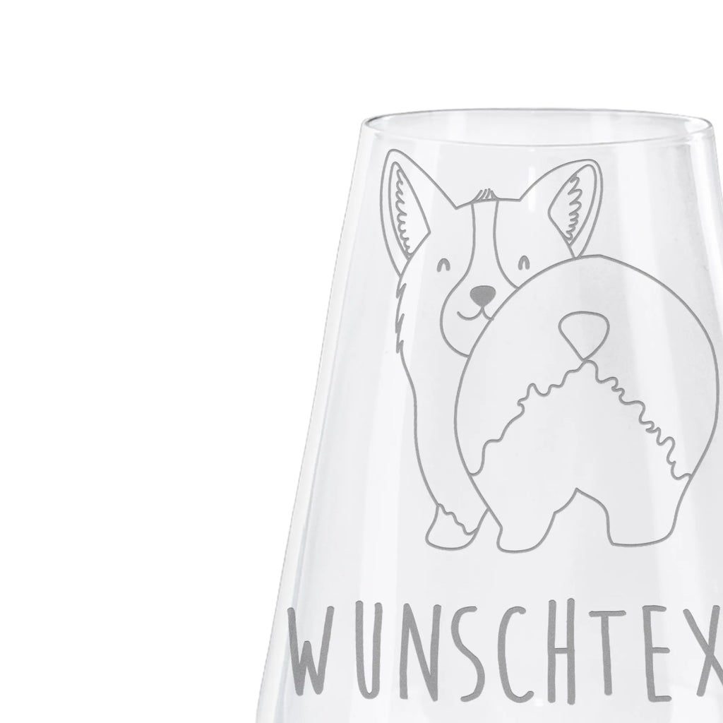 Personalized White Wine Glass corgi buttocks dog, mutt, hound, woof, dog mama, dog breed, love dogs, love for dogs, dog decorative items, bag with dog print, funny gifts for dog owners, what do you give a dog lover, Christmas gifts for dogs, gifts for dogs, dog sayings, Saying, Dog, Motivation, Corgie, Self love, Dog love