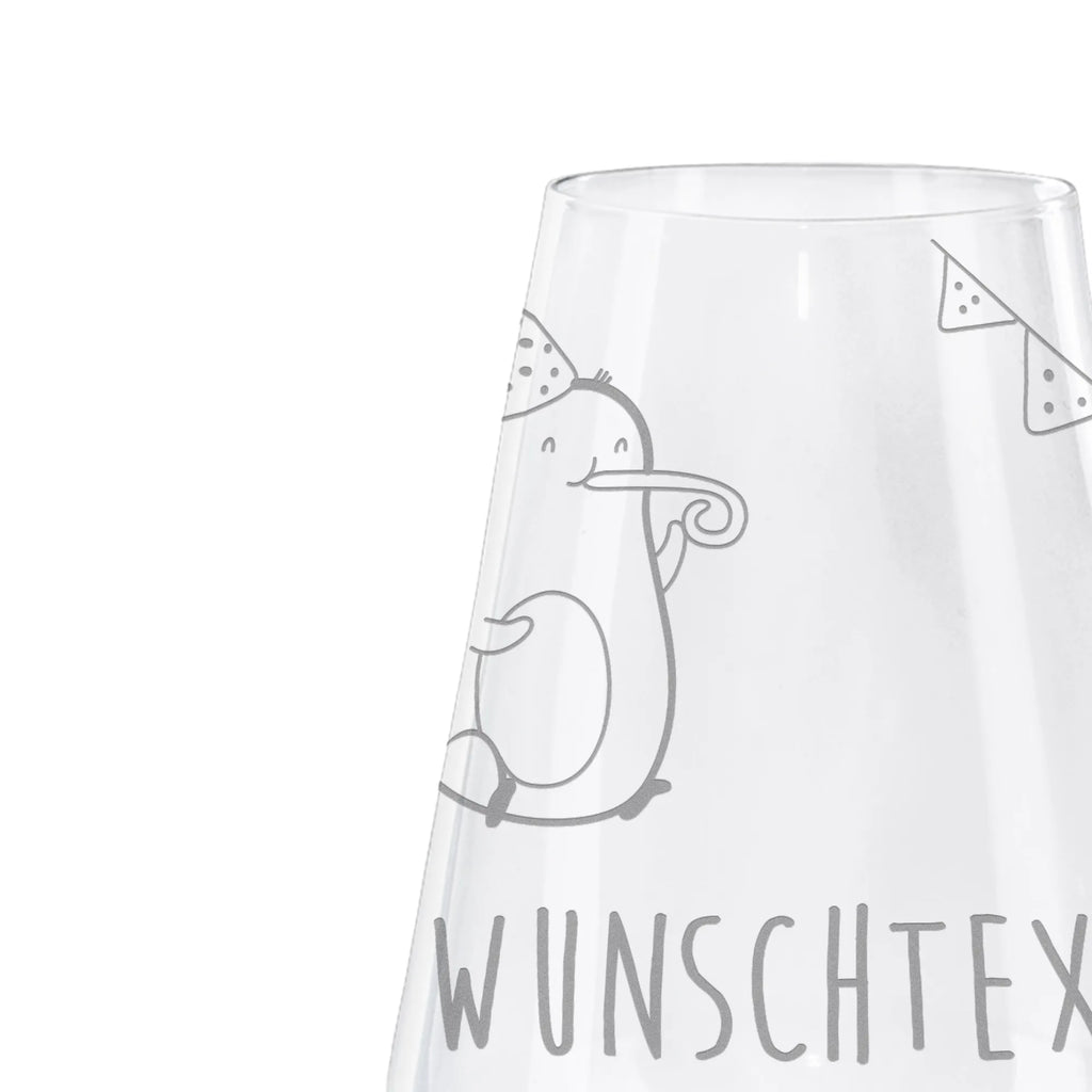 Personalized White Wine Glass avocado party time avocado, vegetables