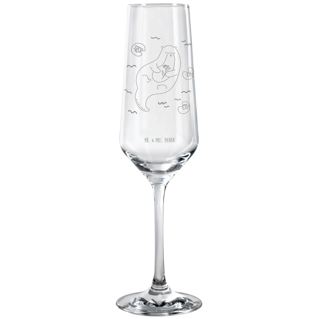 Sektglas Otter mit Seerose Sektglas Geschenk, Sektglas Für Hochzeit, Schaumweinglas, Sektglas Design, Proseccoglas, Sektglas Modern, Champagnerglas, Sektflöte, Sektglas Vintage, Flute Glas, Sektkelch, Otter, Fischotter, Seeotter, Otter Seeotter See Otter