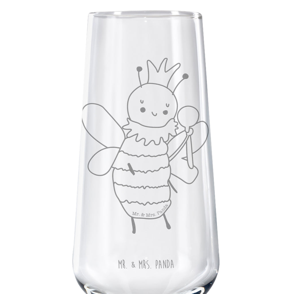 Sektglas Biene König Sektglas, Sektglas mit Gravur, Spülmaschinenfeste Sektgläser, Biene, Wespe, Hummel