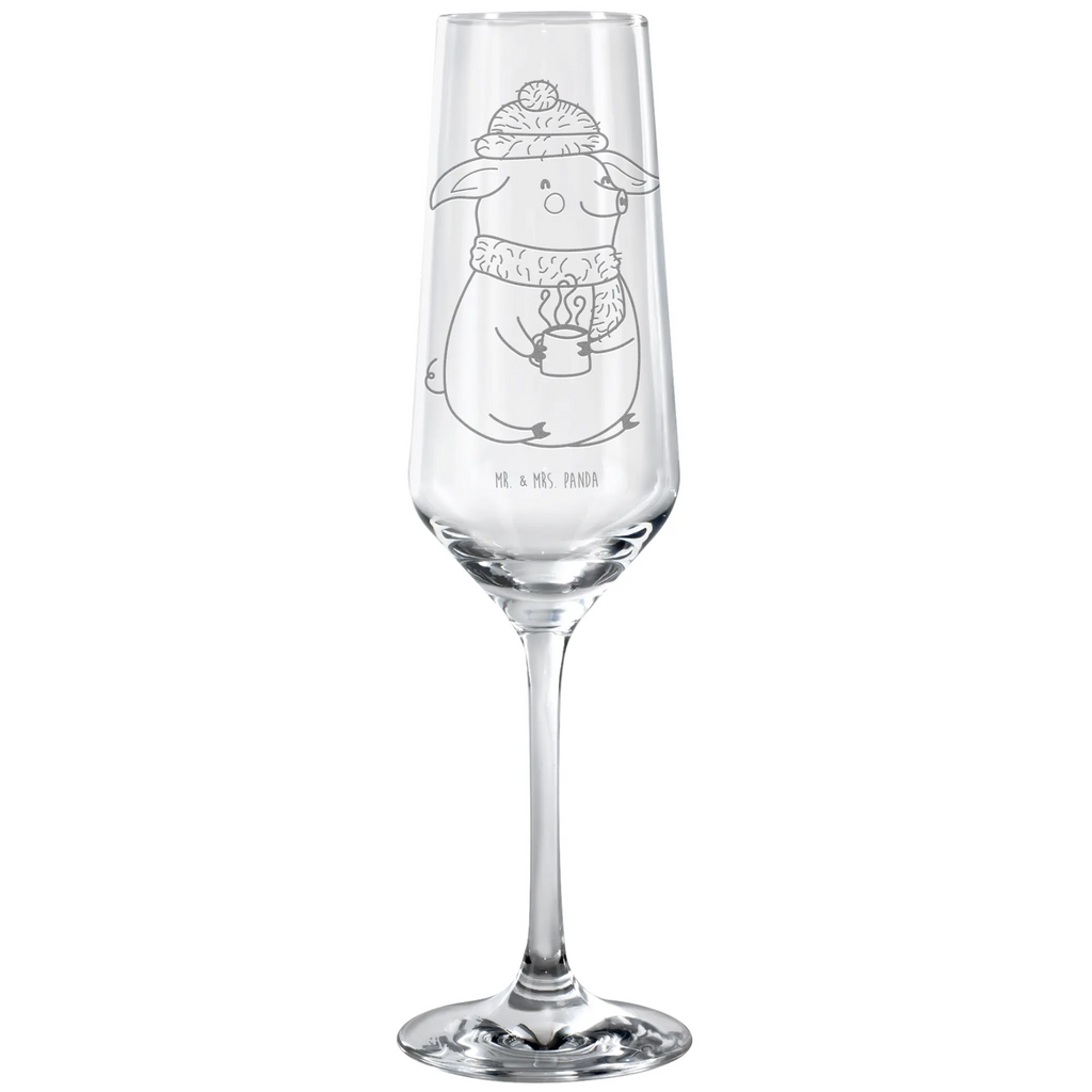 Sparkling wine glass piggy Mulled wine Winter, Christmas, Christmas time, snow, mulled wine, saying, Christmas market, drunk