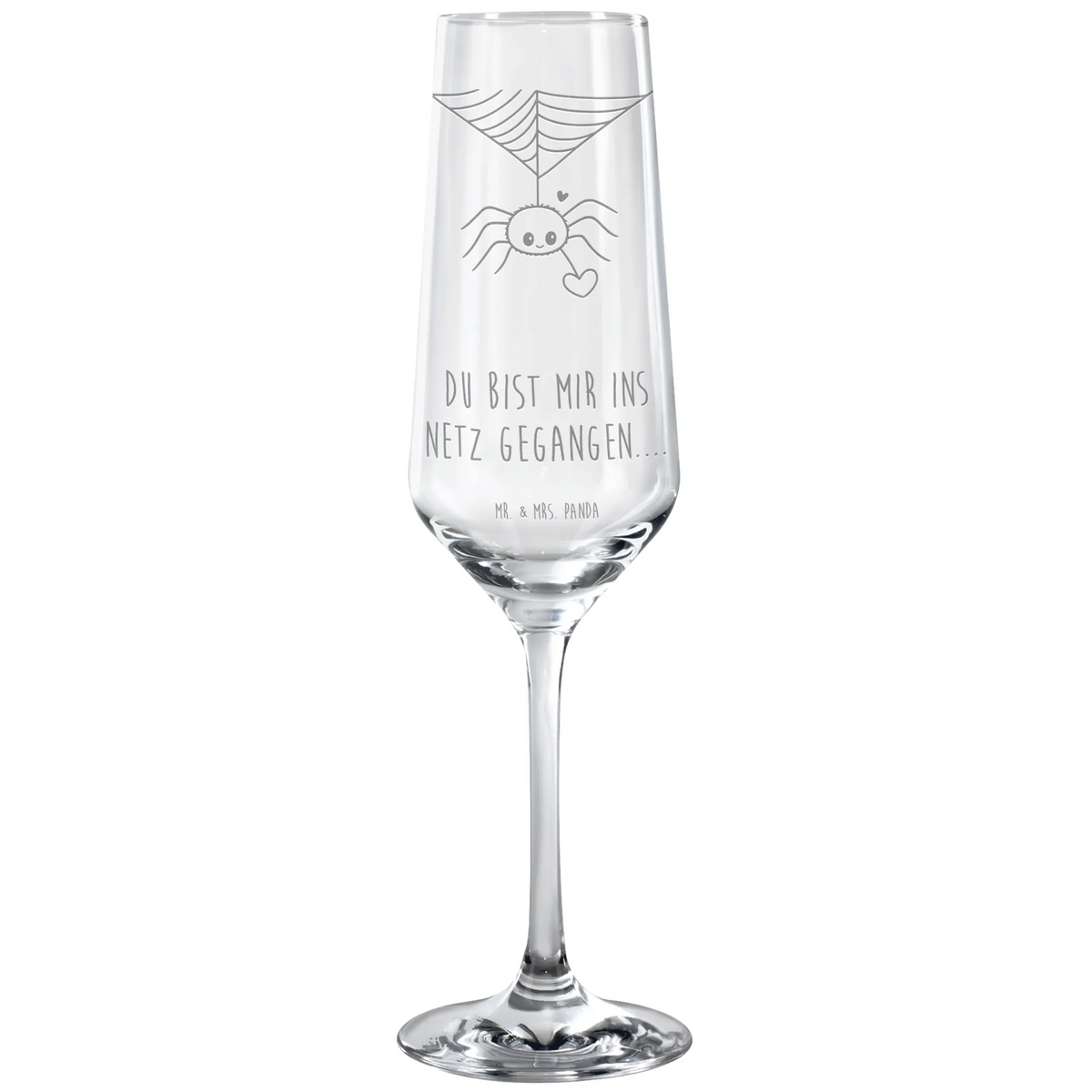 Sektglas Spinne Agathe Liebe dekorglas, Geschenkglas, Kelchglas, graviertes sektglas, Flute Glas, Champagnerglas, Sektkelch, Proseccoglas, Schaumweinglas, Glas, Sektglas, Sektglas mit Gravur, Sektflöte, Sektglas graviert, Trinkglas, Spinne Agathe, Spinne, Agathe, Videos, Merchandise, Liebesgeschenk, Liebesbeweis, Verliebt, Liebe