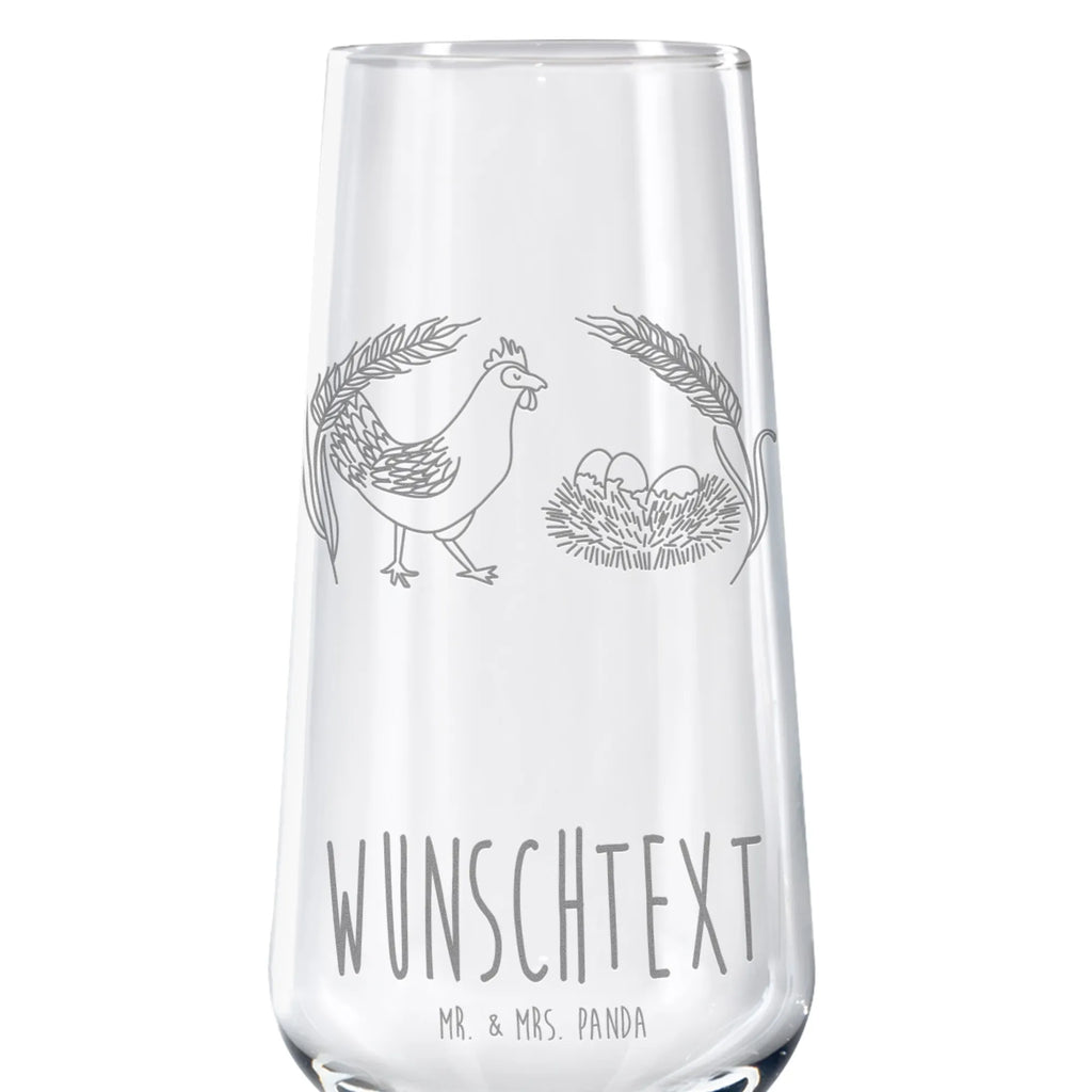 Personalized Sparkling Wine Glass Chicken Proud farm, farm animals, animals, yard, cock, hen, birth, pregnancy, eggs, magic, country life, saying, chicken, motivation