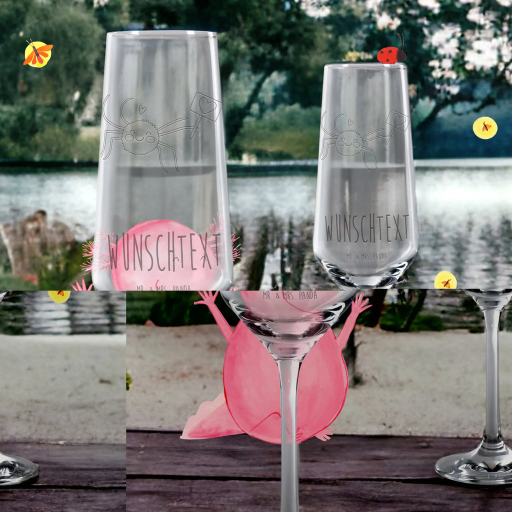 Spersonalizowany kieliszek do szampana Pająk Agata Motywacja Pająk Agathe, Pająk, Agathe, Filmy, Towary