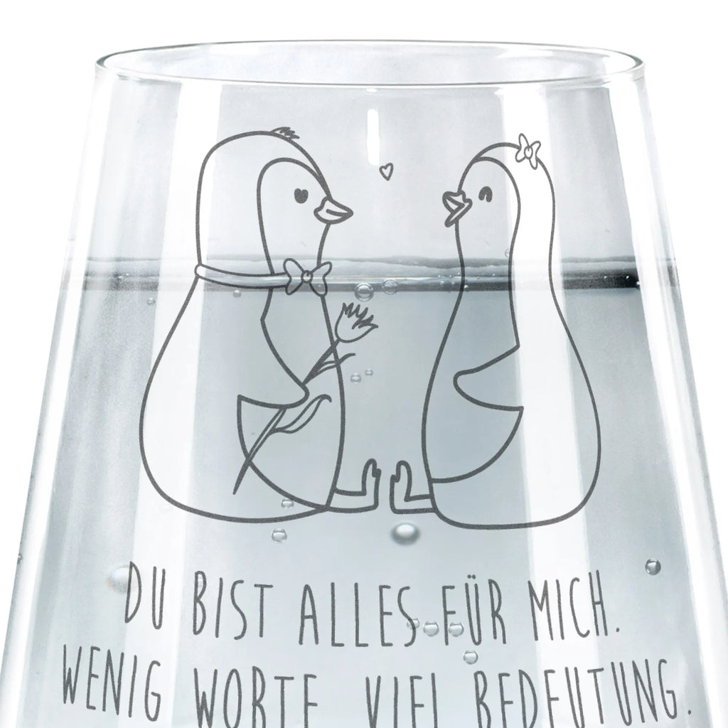 Drinking glass Penguin pair Penguin, North Pole, Winter, Penguins, wedding gift, wedding, penguins, penguin, love gift, engagement, anniversary, great love, dream couple, lovers, wedding day, proof of love, love