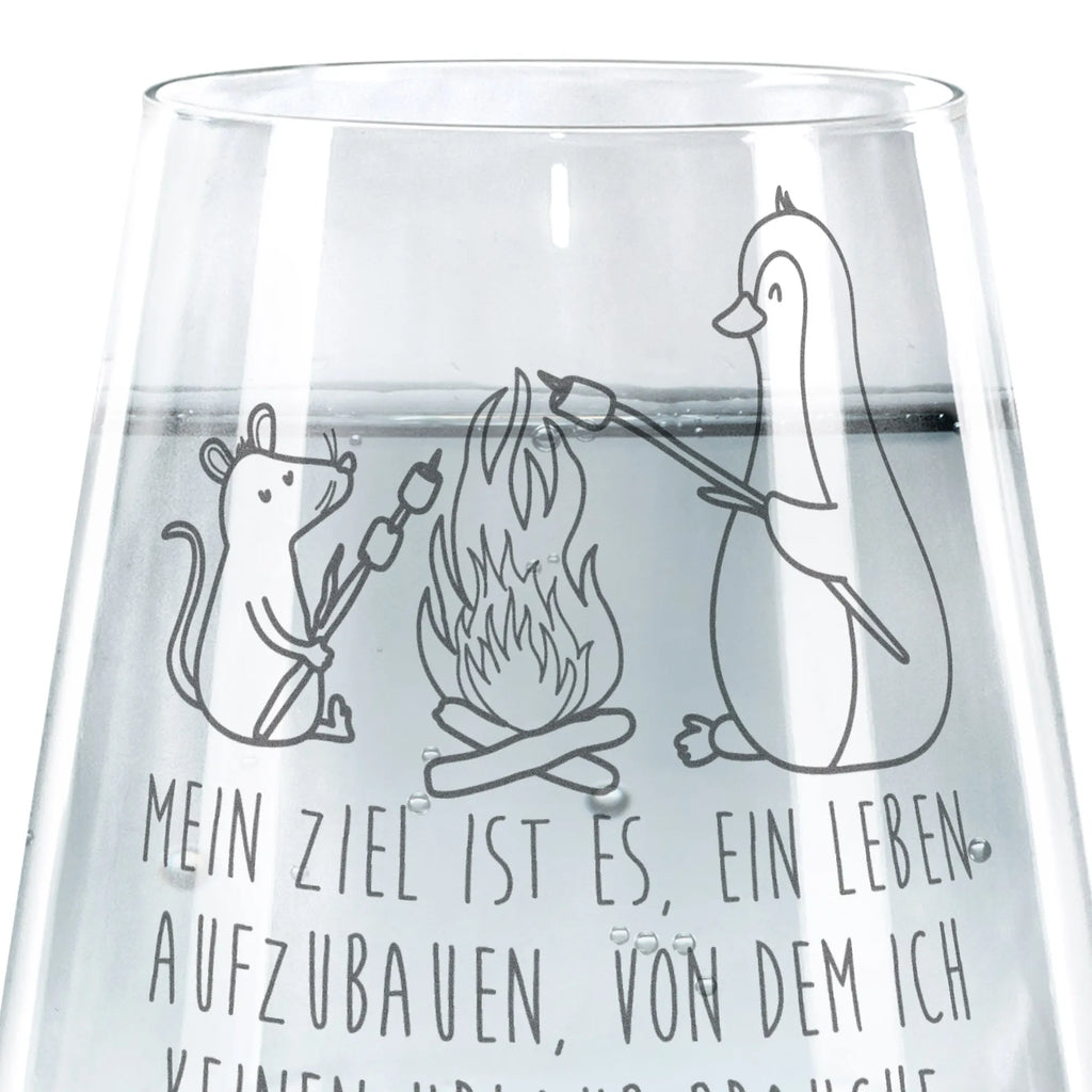 Drinking glass Penguin campfire Penguin, North Pole, Winter, Penguins, fire, life motivation, life, marshmallows, love, new start, job, mouse, motivation, office, campfire, barbecue, penguins, work, life motto, everyday office life