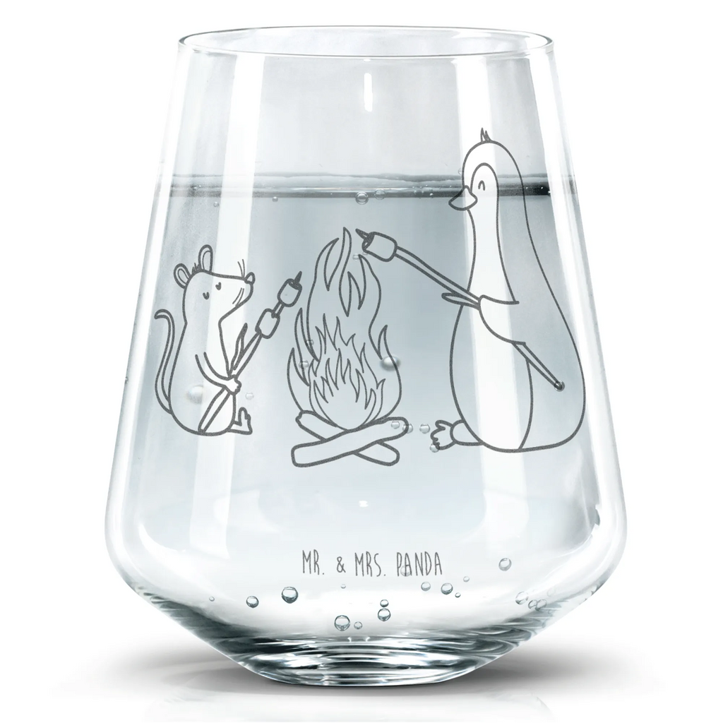 Drinking glass Penguin campfire Penguin, North Pole, Winter, Penguins, fire, life motivation, life, marshmallows, love, new start, job, mouse, motivation, office, campfire, barbecue, penguins, work, life motto, everyday office life