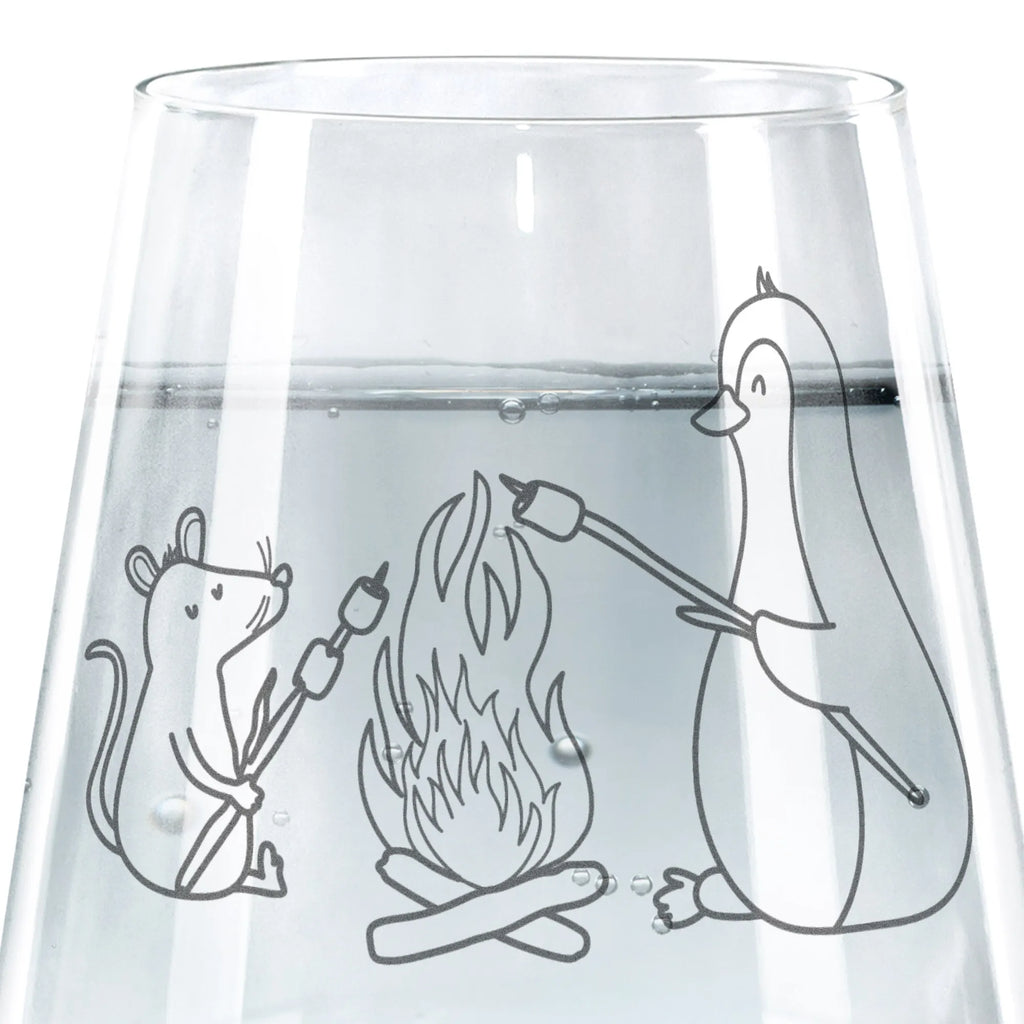 Drinking glass Penguin campfire Penguin, North Pole, Winter, Penguins, fire, life motivation, life, marshmallows, love, new start, job, mouse, motivation, office, campfire, barbecue, penguins, work, life motto, everyday office life