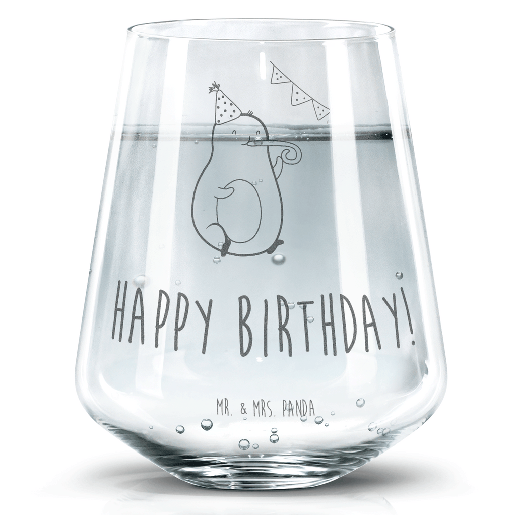 Trinkglas Avocado Birthday Trinkglas, Trinkglas mit Gravur, Wasserglas, Spülmaschinenfeste Trinkglser, Avocado, Veggie, Vegan, Gesund
