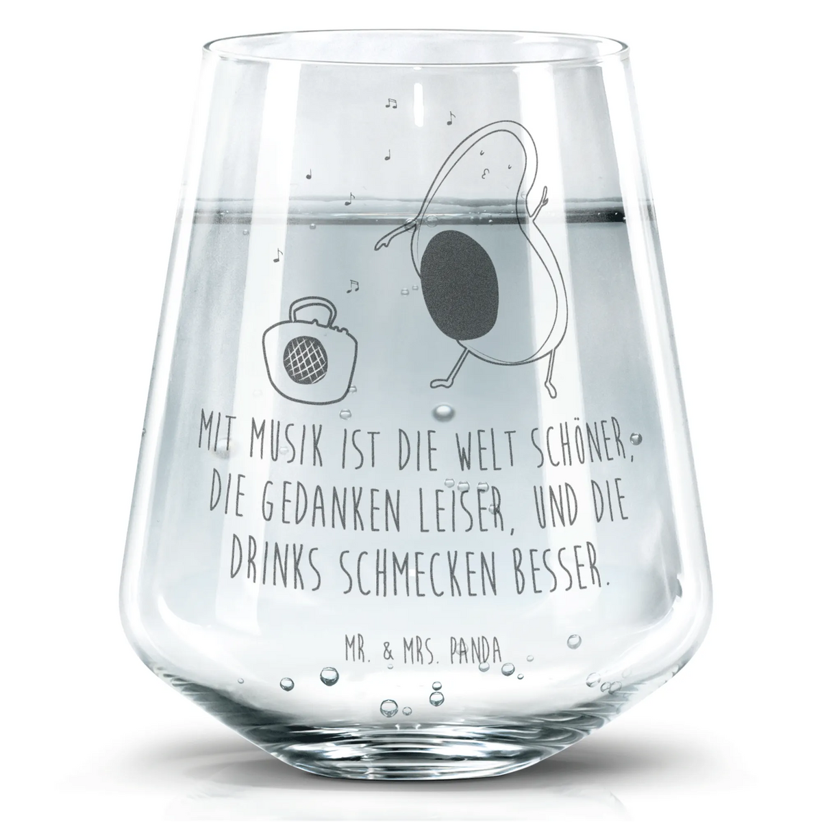 Drinking glass avocado Dance Allzweckglas, Trinkgefäß, Limonadenglas, Panda Glas, Becherglas, getränkebecher, Glasbecher, Designglas, Saftglas, Trinkglas, Tumbler Glas, Glas, Wasserglas, Geschenkglas, Dekoglas, Wasserbecher, Avocado, Veggie, Vegan, Gesund