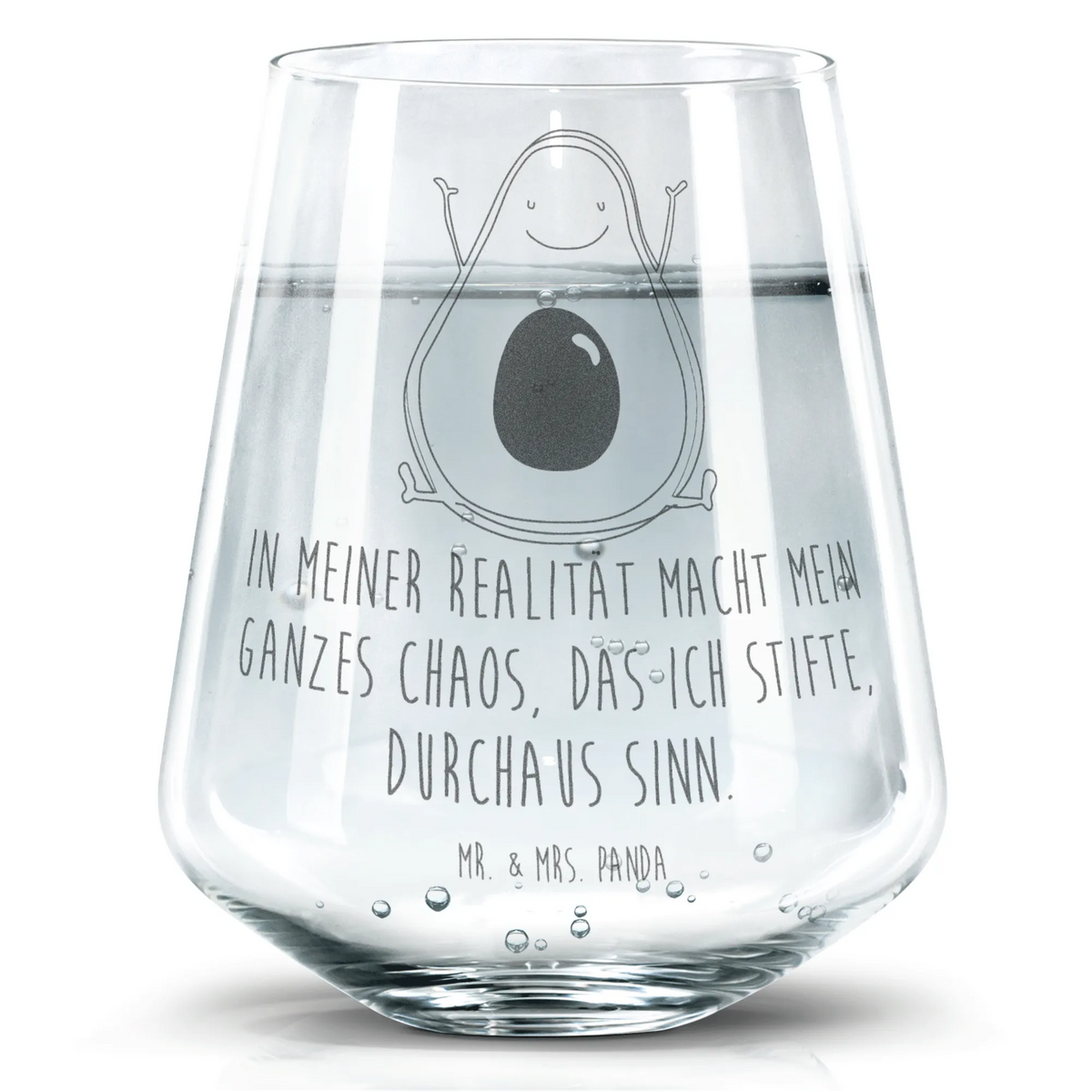 Drinking glass avocado Happy vegetables