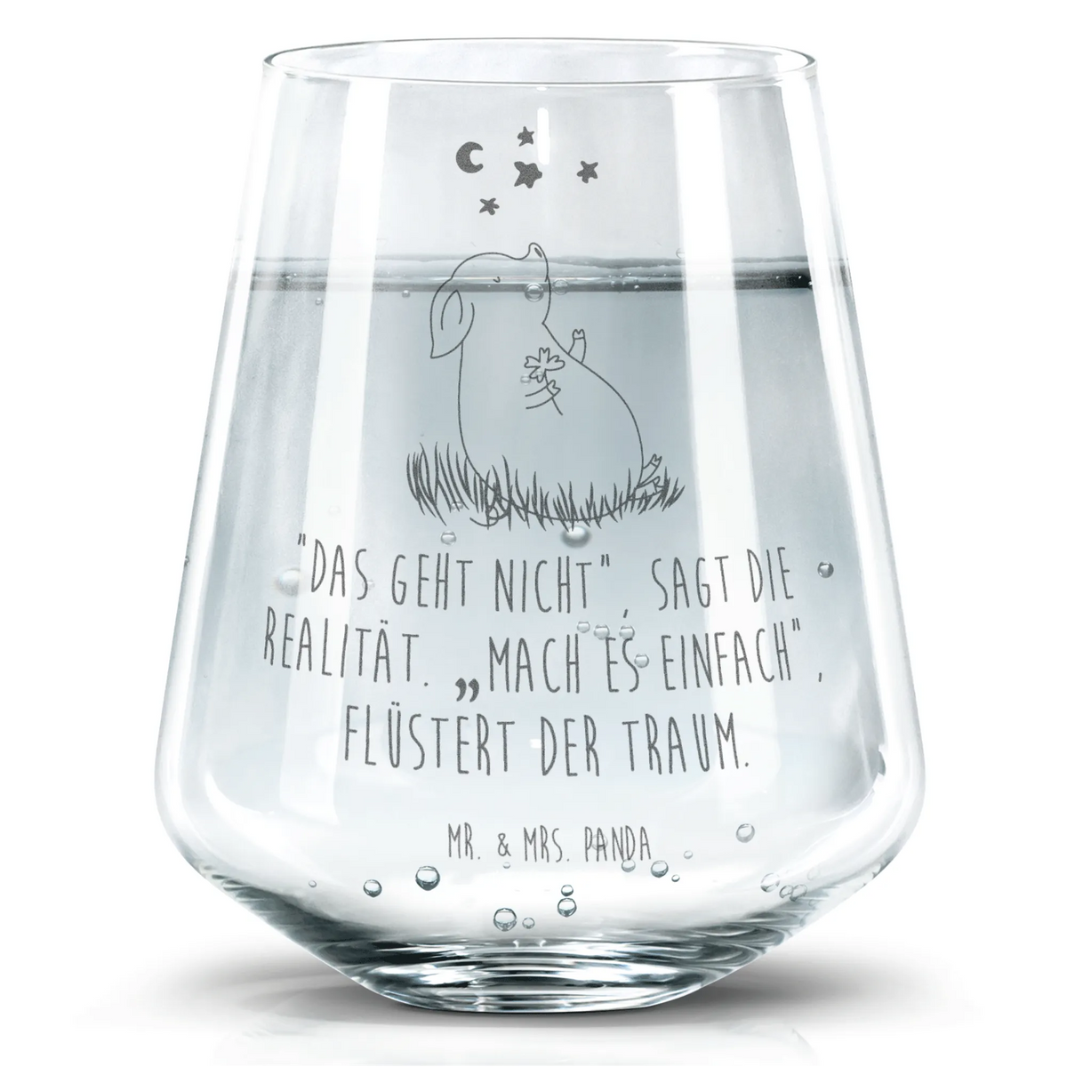 Drinking glass Pig Luck small animals, cute, funny, cute animal motives, hand drawn, small world, funny sayings, good mood, happy, gifts, gift ideas, special gifts, animal lover, card, lucky charm, goals, dreams, piglet, pig, Lucky bastard. Luck, stars, motivation, asterisks