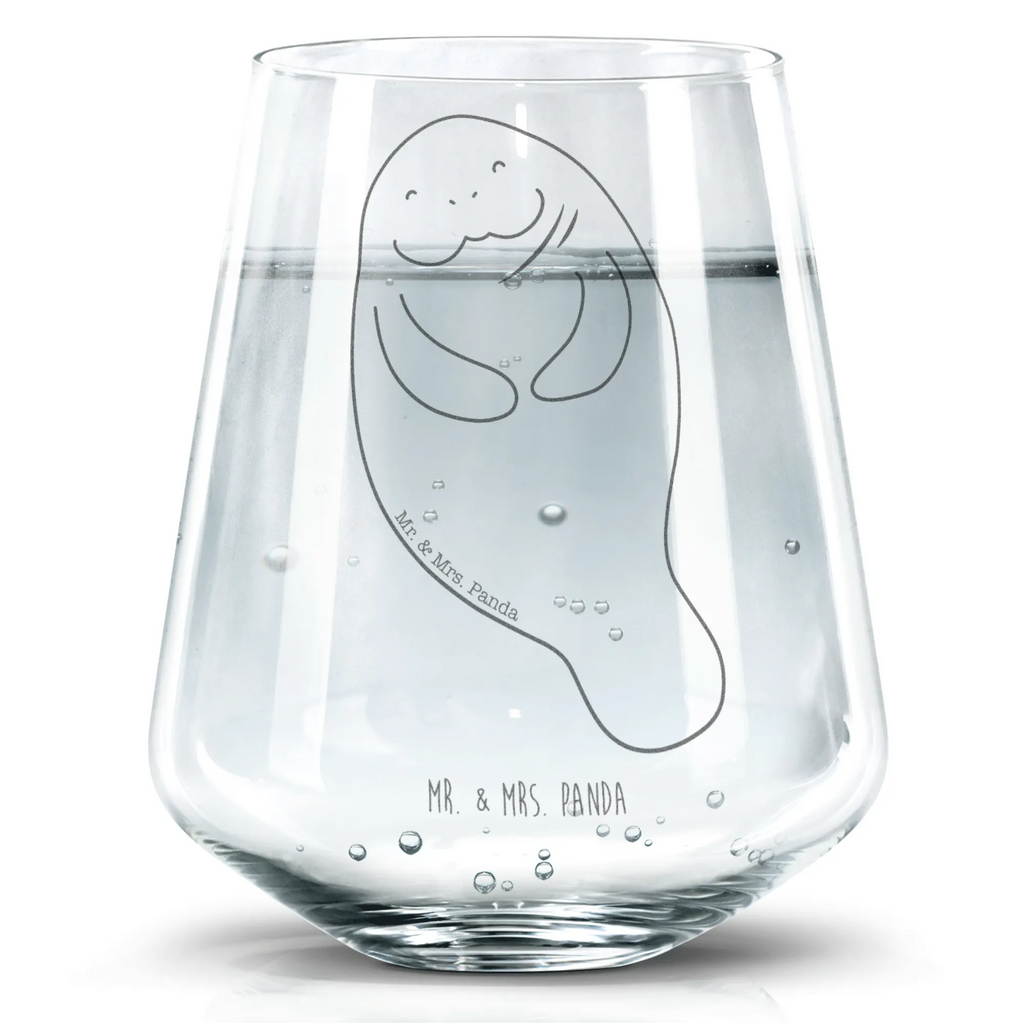 Drinking glass manatee happy Seafood, aquatic animals, ocean, sea, fish, shells, corals, reef, whale, narwhal, sea urchin, lobster, platypus, turtle, manatee, crocodile, orca, shrimp, gifts for seafood lovers, water world, underwater animals, underwater world, vacation, deep sea, seafood fans, gift ideas, seafood decoration, seafood posters, New start, Lovesickness, Respect, Carefulness, New beginning, Manatee, Self-love, Manatees, Satisfaction, Girlfriend