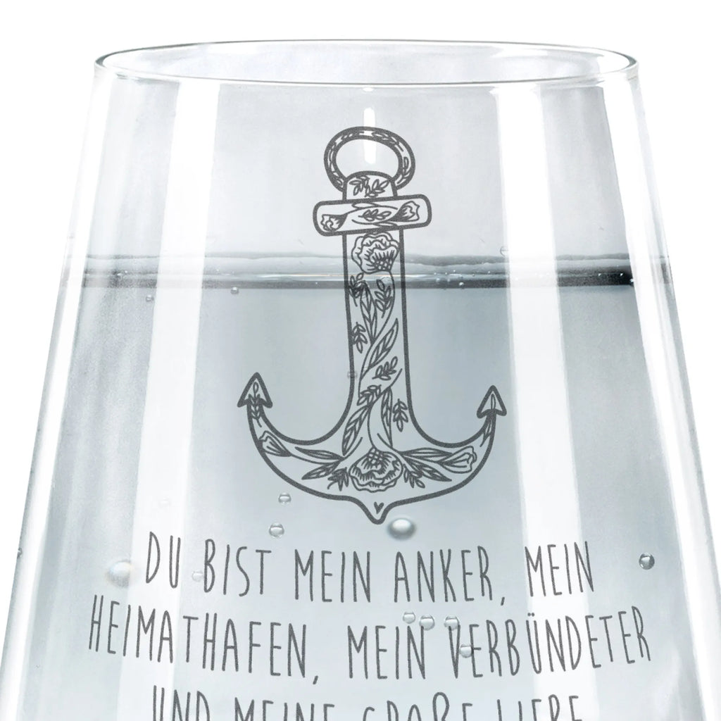 Drinking glass anchor Blue small animals, cute, funny, cute animal motives, hand drawn, small world, funny sayings, good mood, happy, gifts, gift ideas, special gifts, animal lover, card