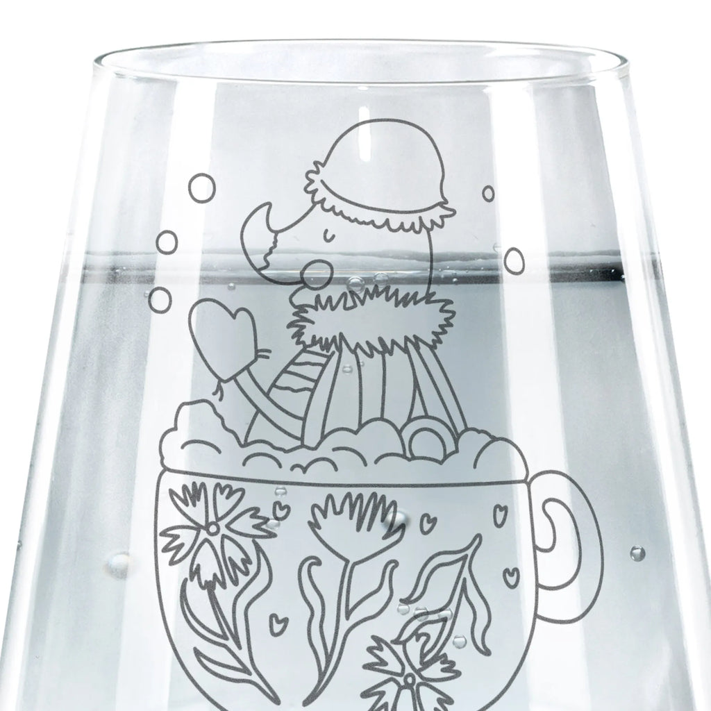 Drinking glass Moth foam bath small animals, cute, funny, cute animal motives, hand drawn, small world, funny sayings, good mood, happy, gifts, gift ideas, special gifts, animal lover, card, bubble bath, bathroom, dreaming, bath, bathing, time management, goals, WC, Moth, dreamy, bathroom decoration, cup