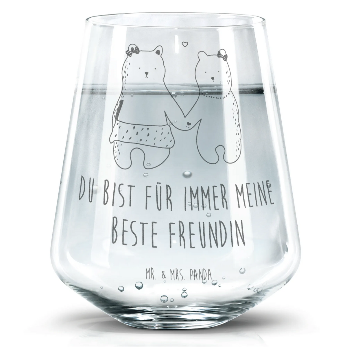 Drinking glass bear Girlfriend bear, teddy, teddy bear, cuddly toy, bear girlfriend best friend love proof of love loves buddy buddy