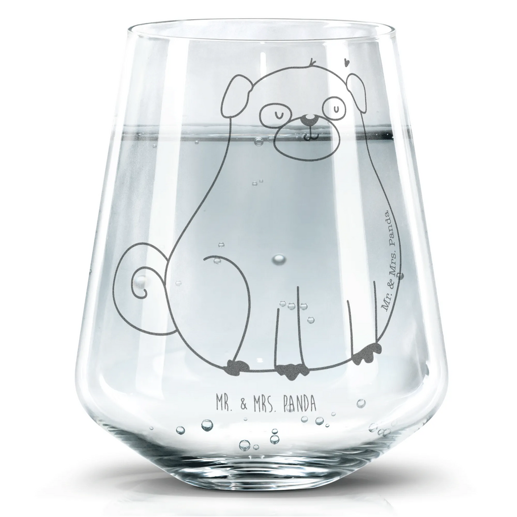 Drinking glass Pug dog, mutt, hound, woof, dog mama, dog breed, love dogs, love for dogs, dog decorative items, bag with dog print, funny gifts for dog owners, what do you give a dog lover, Christmas gifts for dogs, gifts for dogs, dog sayings, love, Pug, dog love