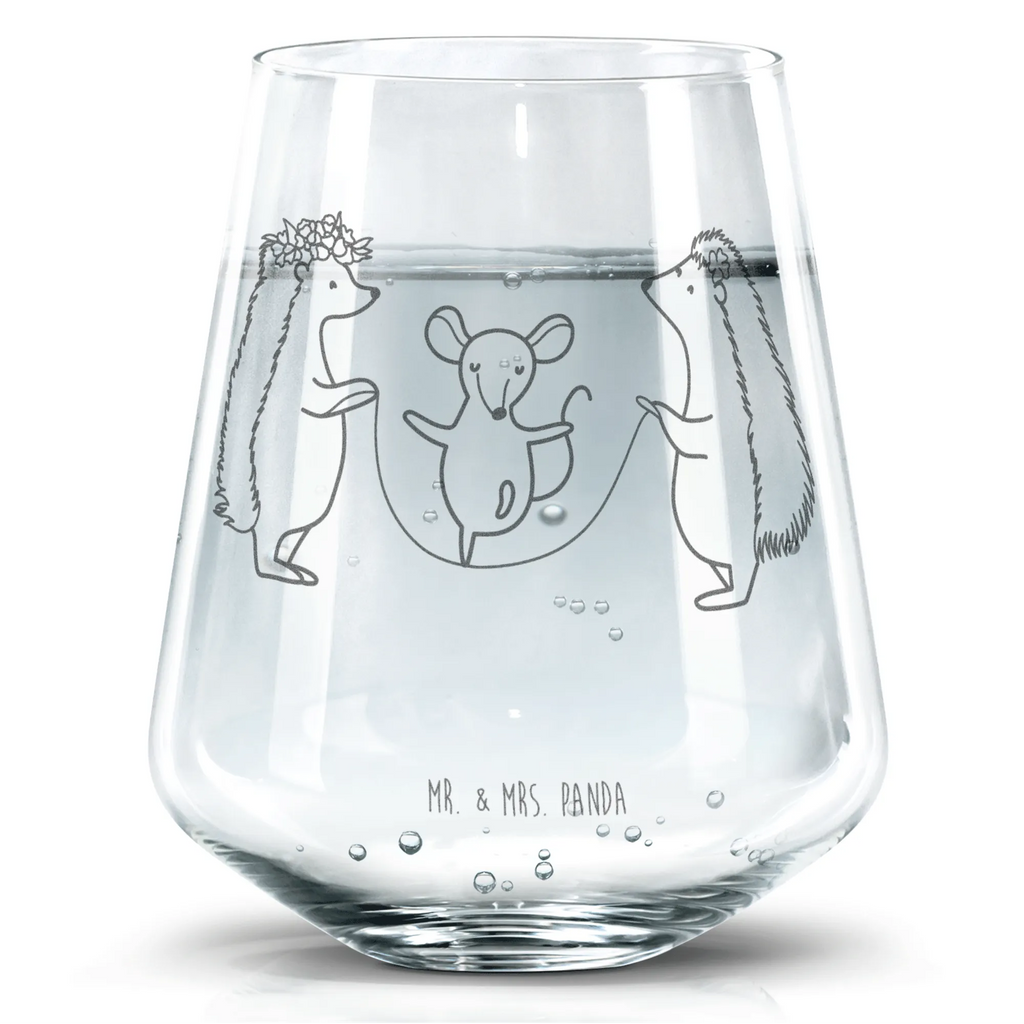 Drinking glass Hedgehog skipping small animals, cute, funny, cute animal motives, hand drawn, small world, funny sayings, good mood, happy, gifts, gift ideas, special gifts, animal lover, card, rope skipping, kindergarten, hedgehog, children, mouse