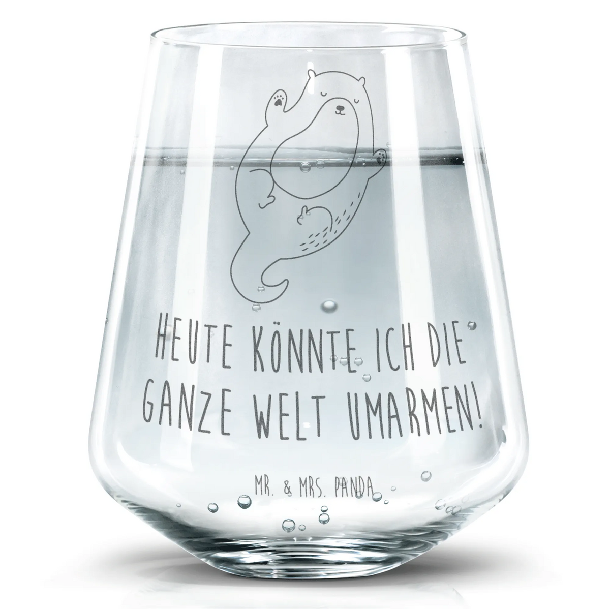 Trinkglas Otter Umarmen Saftglas, getränkebecher, Becherglas, Geschenkglas, Glasbecher, Limonadenglas, Allzweckglas, Tumbler Glas, Glas, Dekoglas, Wasserbecher, Designglas, Trinkgefäß, Panda Glas, Trinkglas, Wasserglas, Otter, Fischotter, Seeotter, Otter Seeotter See Otter