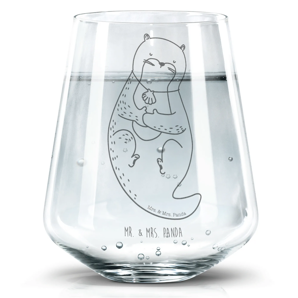 Drinking glass otter shell otter, marten, sea otter, European otter, water mammal, aquatic animal, baby otter, predator, water, otter gifts, animal lover, gift ideas for animal lovers, animal, mammal, water animal, gifts for people in love, dreaming, office, daydreaming, motivation, otter love, brooding
