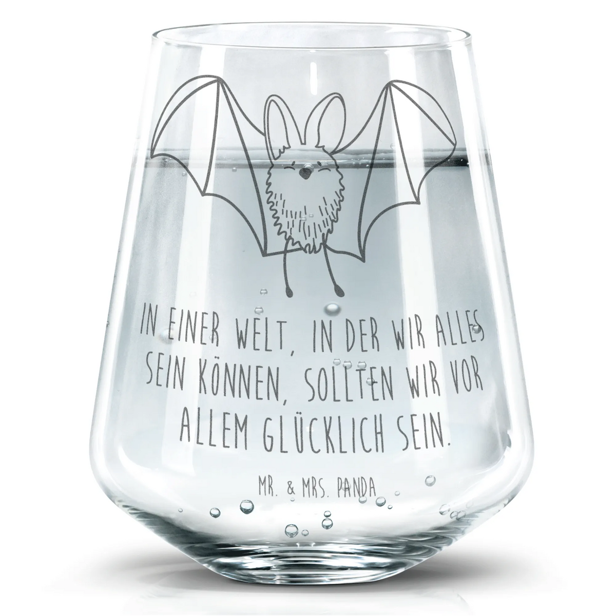 szklanka nietoperz skrzydło Dekoglas, Tumbler Glas, Glasbecher, Limonadenglas, getränkebecher, Panda Glas, Designglas, Glas, Saftglas, Wasserbecher, Trinkglas, Geschenkglas, Wasserglas, Trinkgefäß, Allzweckglas, Becherglas, Lustige Sprüche, Tiere, Tiermotive, Gute Laune