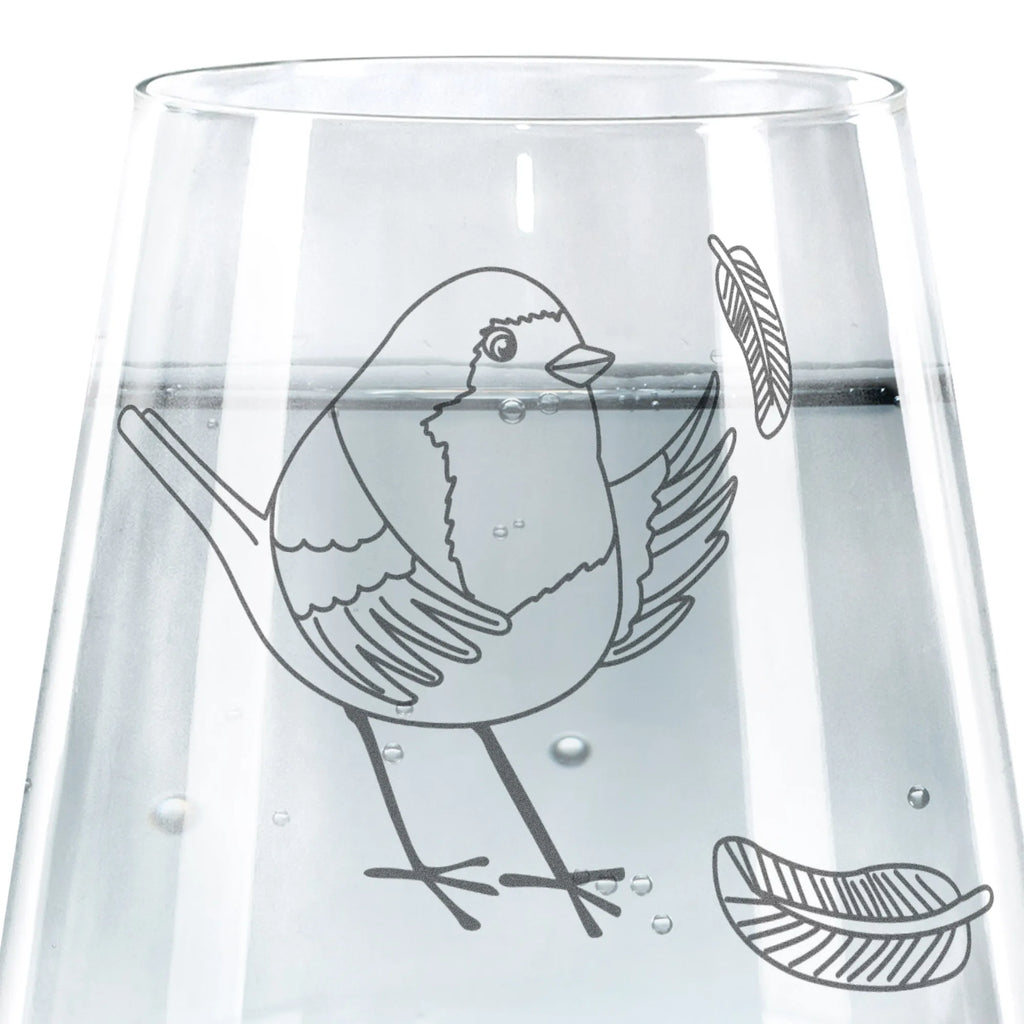 Drinking glass robin feathers small animals, cute, funny, cute animal motives, hand drawn, small world, funny sayings, good mood, happy, gifts, gift ideas, special gifts, animal lover, card, What if i fall, bird, motivation slogans, flying, motivation pictures, robin, slogan motivation, slogan courage