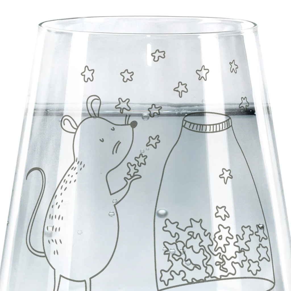 Drinking glass Mouse Stars small animals, cute, funny, cute animal motives, hand drawn, small world, funny sayings, good mood, happy, gifts, gift ideas, special gifts, animal lover, card, first child, baptism gift, baptism, dreams, birthday, wish, child birthday, Mouse, hope, child, stars, birth, pregnancy