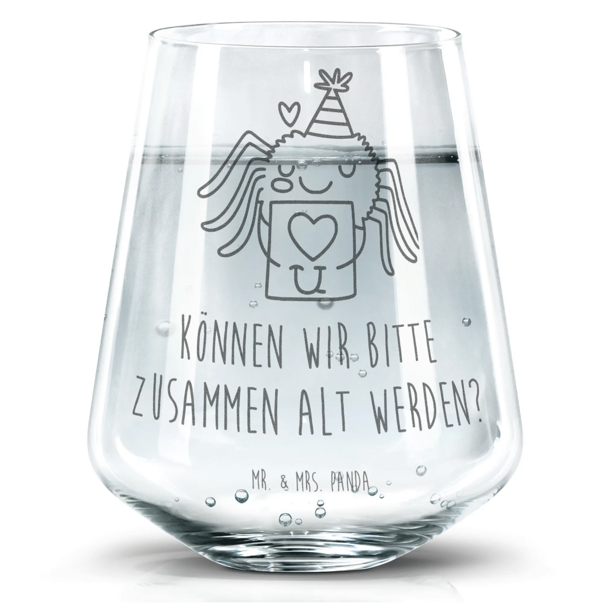 Trinkglas Spinne Agathe Brief Allzweckglas, getränkebecher, Geschenkglas, Wasserglas, Trinkgefäß, Dekoglas, Panda Glas, Wasserbecher, Saftglas, Limonadenglas, Tumbler Glas, Glasbecher, Designglas, Glas, Trinkglas, Becherglas, Spinne Agathe, Spinne, Agathe, Videos, Merchandise, Treuetest, Heiratsantrag, Treuebeweis, Liebesbeweis, Ich Liebe Dich, Verliebt, Liebesgeschenk, Liebespaar
