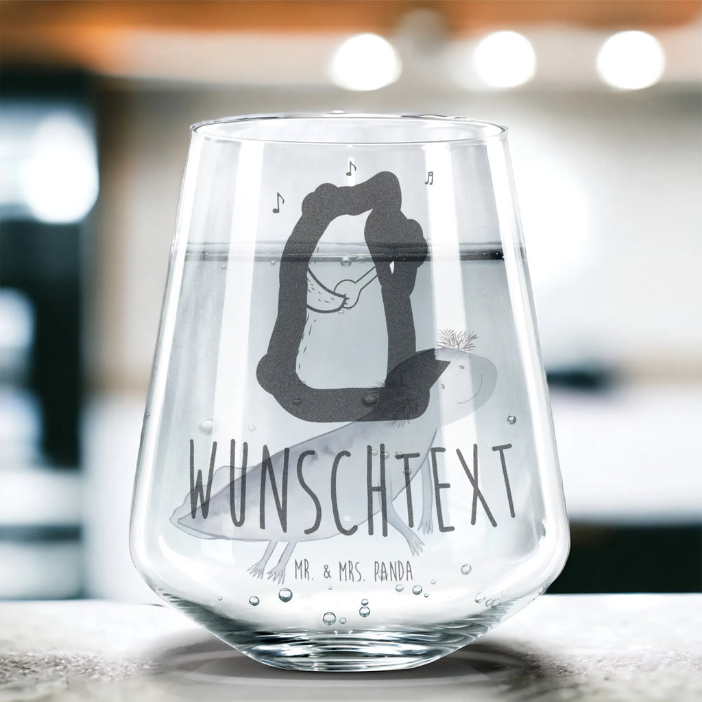 Personalized Drinking Glass bear song bear, teddy, teddy bear, cuddly toy, gift, valentine, girlfriend, woman, song, love, partner, heart, love song, Bear, saying