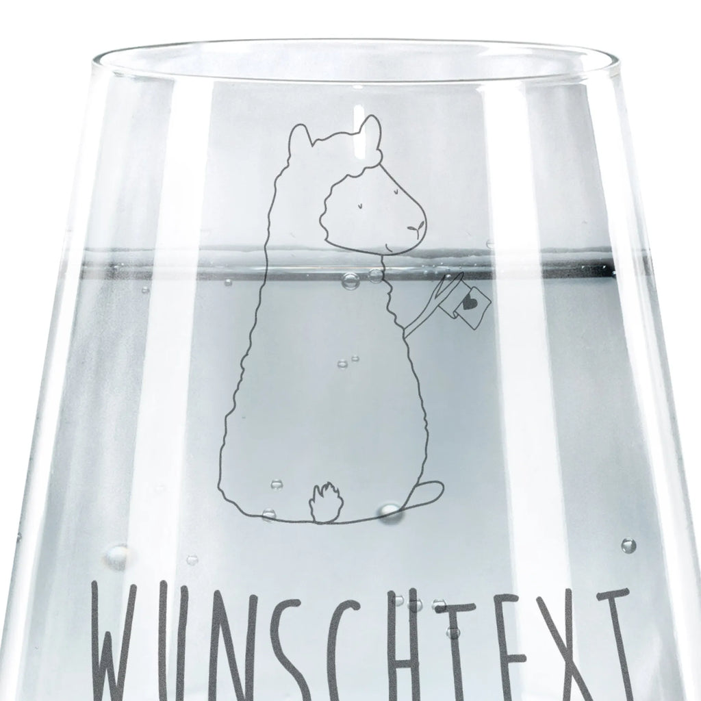 Personalized Drinking Glass alpaca banner alpaca, llama, pako, camel, Peru, animal, favourite animal, Alpaca, llamas, alpacas, love