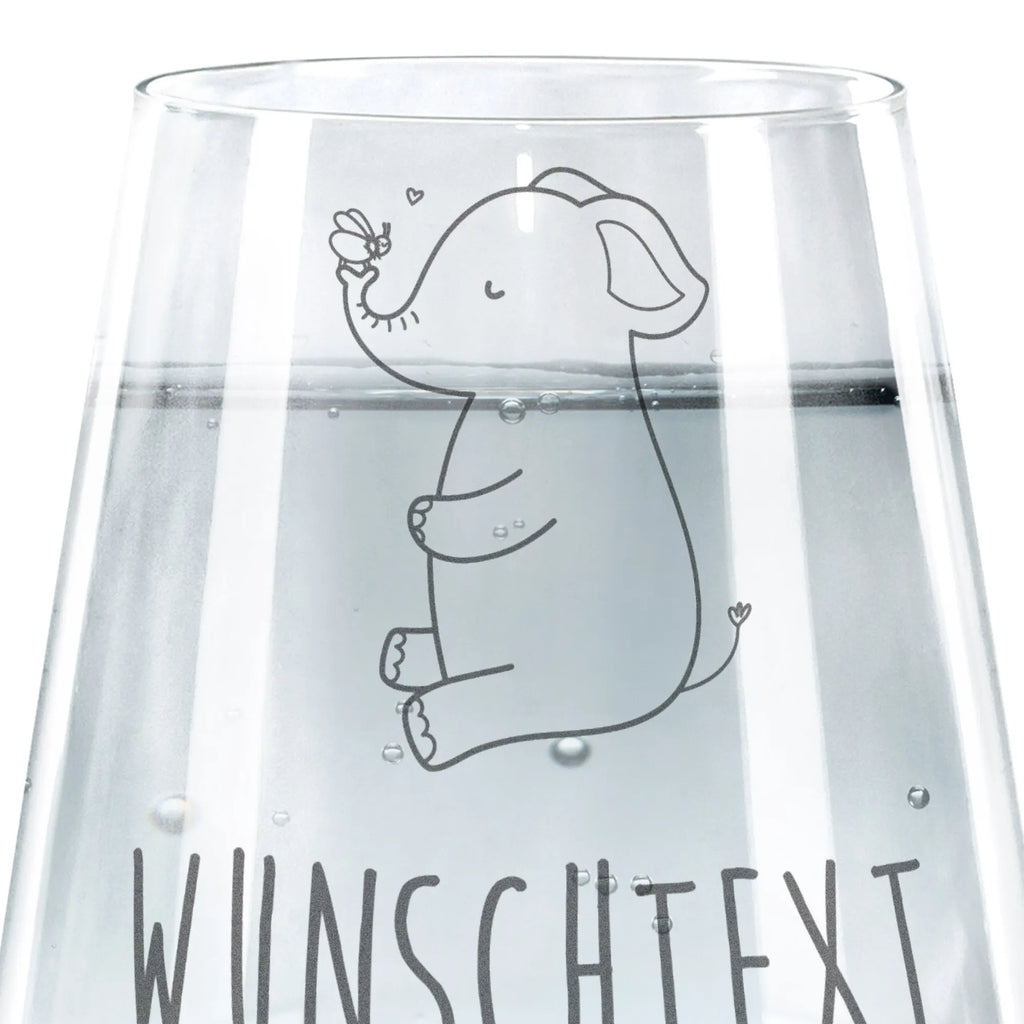 Personalized Drinking Glass elephant bee small animals, cute, funny, cute animal motives, hand drawn, small world, funny sayings, good mood, happy, gifts, gift ideas, special gifts, animal lover, card, wedding gift, marriage proposal, proof of love, elephant, love, love saying, bee, love gift, anniversary