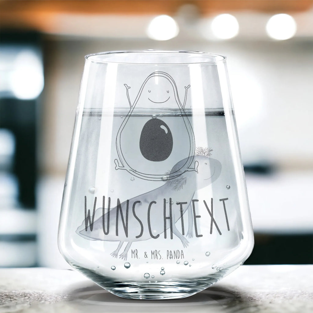 Personalizowana szklanka do picia Awokado Szczęśliwy Awokado, Warzywa, Wegan, Zdrowy