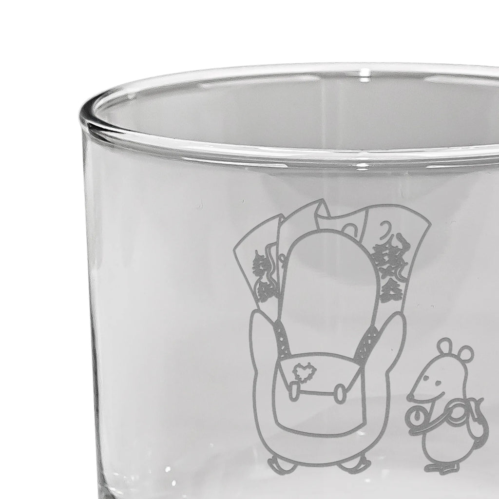 Spersonalizowana szklanka do whisky Pingwin i Mysz Wędrowcy Pinguin