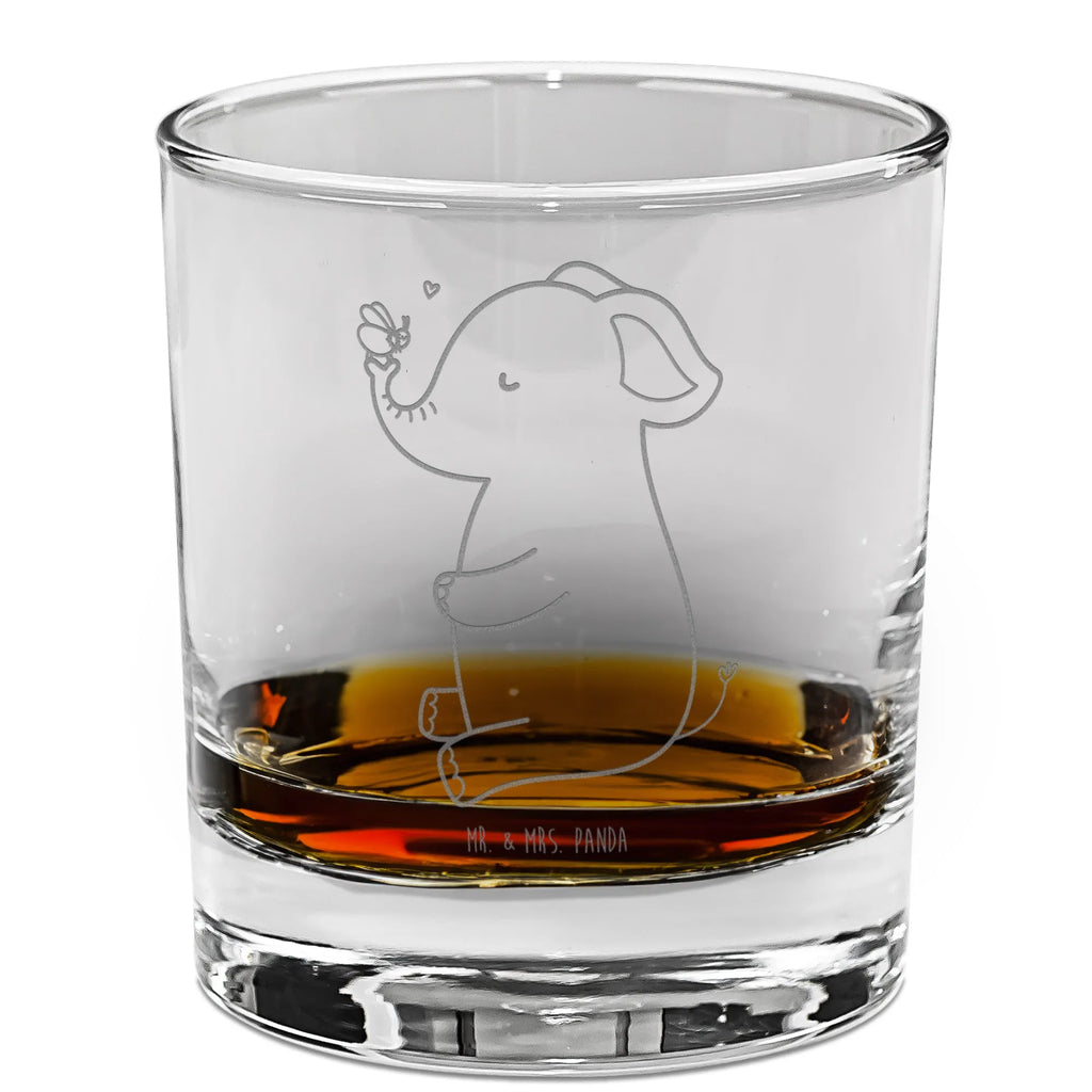 Whiskey Glass elephant bee small animals, cute, funny, cute animal motives, hand drawn, small world, funny sayings, good mood, happy, gifts, gift ideas, special gifts, animal lover, card, proof of love, love, elephant, bee, love saying, love gift, anniversary, marriage proposal, wedding gift