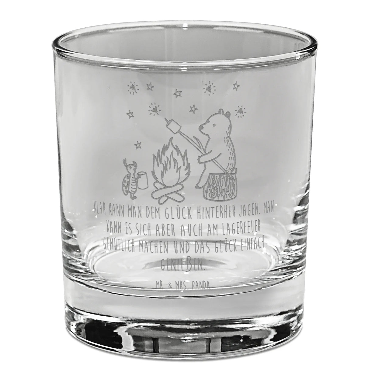 Whiskey Glass Bear & Ladybird campfire bear, teddy, teddy bear, cuddly toy, Campfire