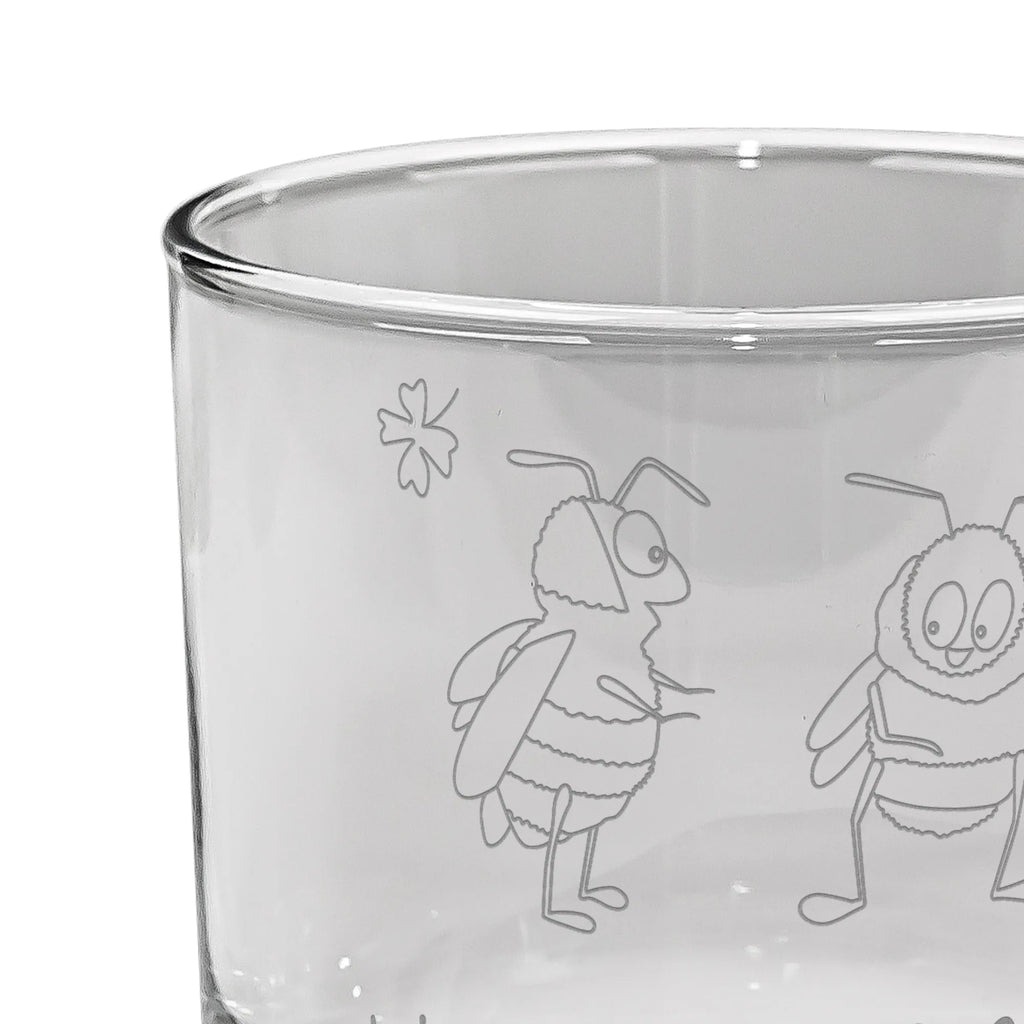 Szklanka do whisky pszczoły para Miłość, partner, przyjaciel, przyjaciółka, mąż, żona, wesele, zaręczyny, prośba o rękę, prezent miłosny, rocznica, dzień ślubu