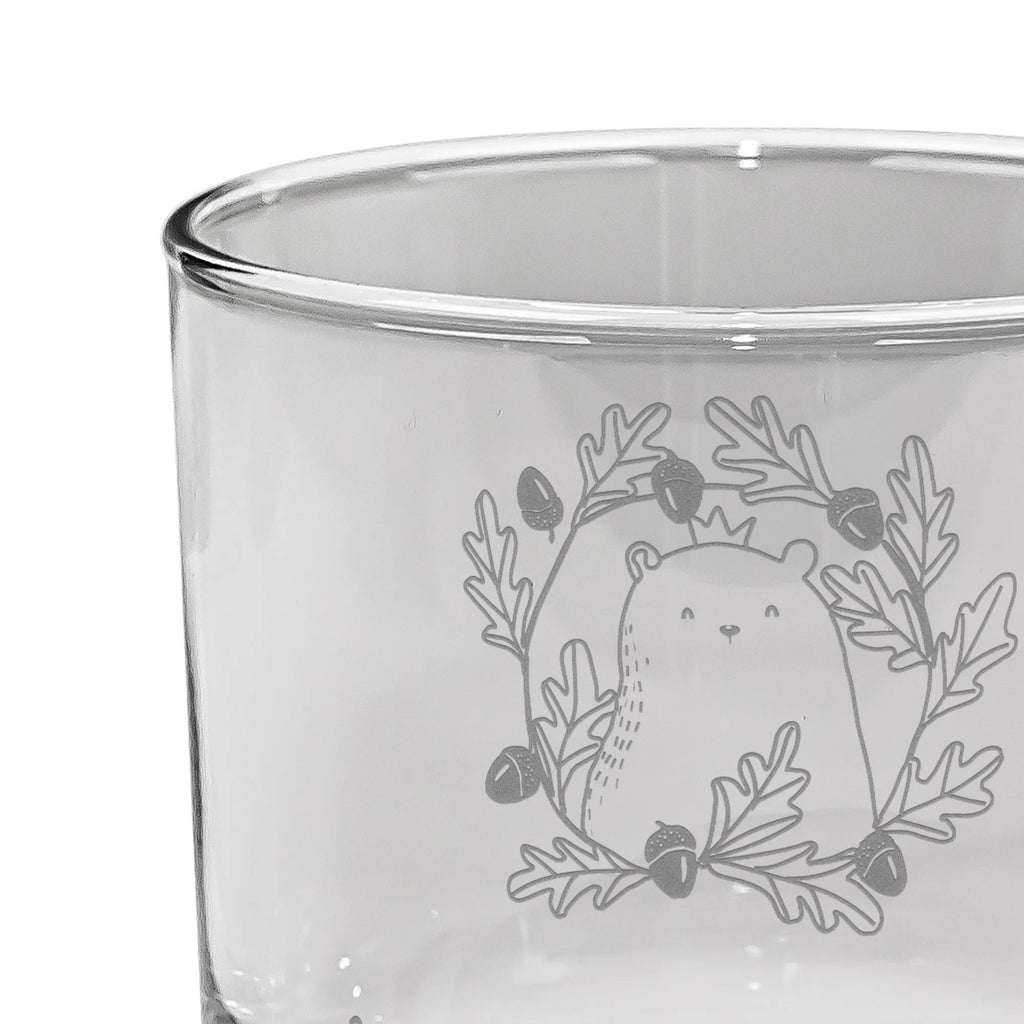 Szklanka do whisky Niedźwiedź król Niedźwiedź, Miś, Pluszowy miś