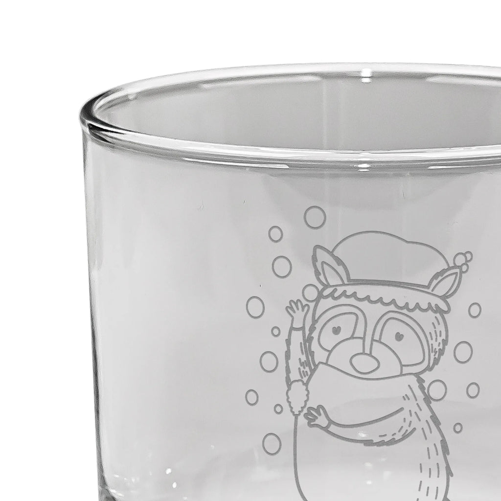Szklanka do whisky Szop pracz Motywy zwierzęce, dobra energia, zabawne powiedzonka, zwierzęta