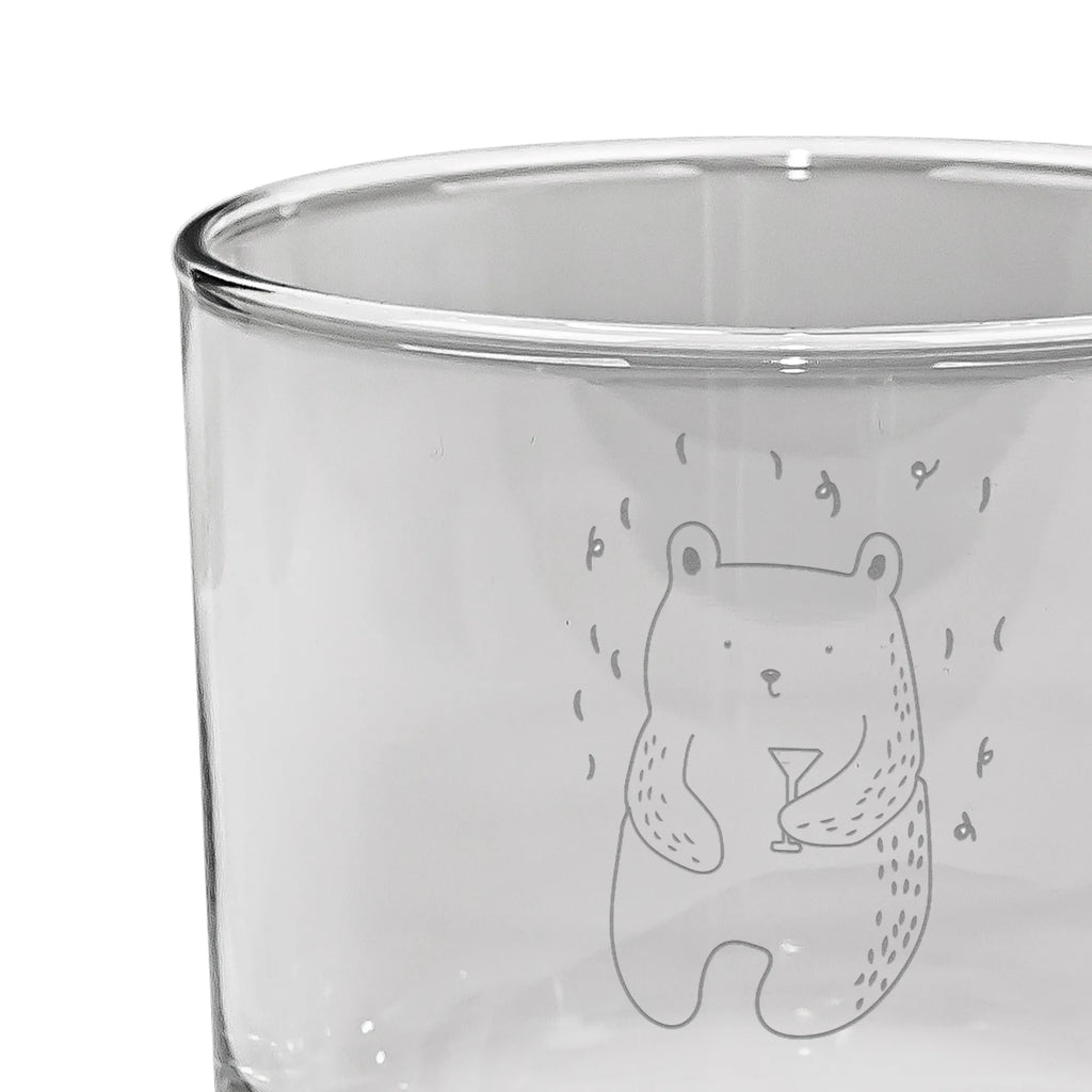 Spersonalizowana szklanka do whisky Niedźwiedź Impreza Niedźwiedź, Miś, Pluszowy miś